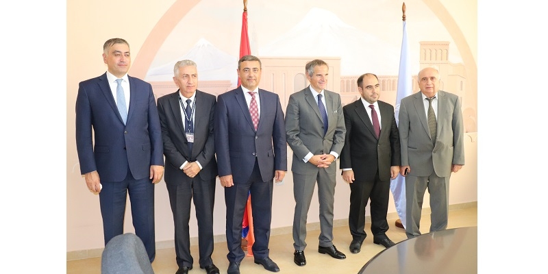 ВИЗИТ ГЕНЕРАЛЬНОГО ДИРЕКТОРА МАГАТЭ НА ААЭС