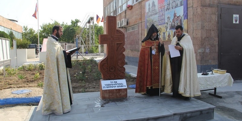 ОСВЯЩЕНИЕ ХАЧКАРА НА АРМЯНСКОЙ АЭС