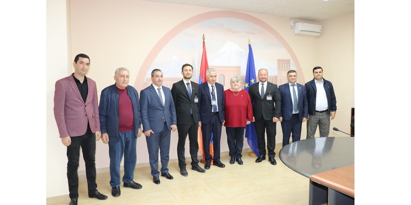 Գերմանիայի ԱԳՆ-ի և GRS ընկերության ներկայացուցիչների այցը Հայկական ԱԷԿ