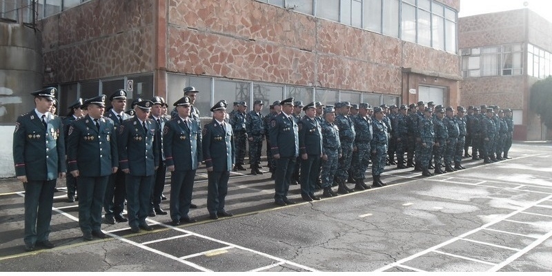 Поздравление персоналу отряда военизированной охраны ААЭС