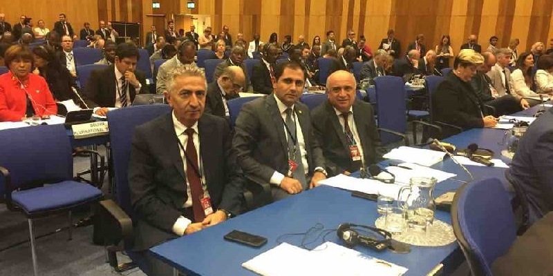 The Delegation Headed by the RA Minister of the Territorial Management and Infrastructures Attends the 63rd Session of the IAEA General Conference Conducted in Vienna.