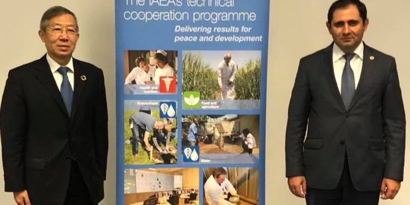 Министр ТУИ Сурен Папикян встретился с заместителем генерального директора Международного агентства по атомной энергии Хуаном Карлосом Лентихо