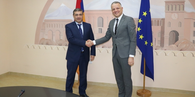 THE VISIT OF THE HEAD OF THE EU DELEGATION TO ARMENIA TO THE ARMENIAN NUCLEAR POWER PLANT