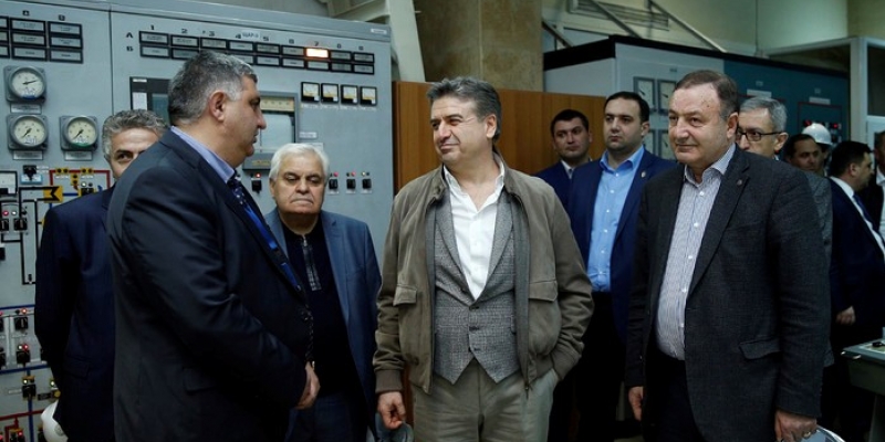 Визит премьер-министра РА на Армянскую атомную электростанцию